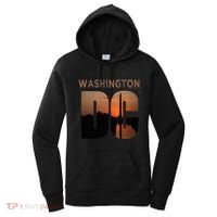 Washington Dc Monument Skyline Art Vacation Souvenir Women's Hoodie thumb 0