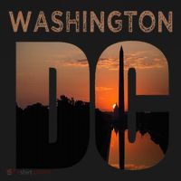 Washington Dc Monument Skyline Art Vacation Souvenir Women's Hoodie thumb 2