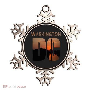 Washington Dc Monument Skyline Art Vacation Souvenir Ornament