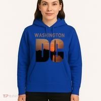 Washington Dc Monument Skyline Art Vacation Souvenir Hoodie thumb 5