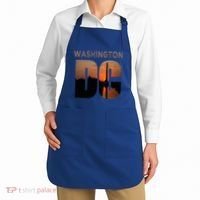 Washington Dc Monument Skyline Art Vacation Souvenir Apron thumb 2