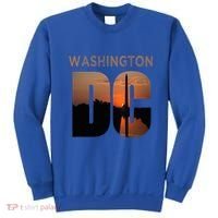 Washington Dc Monument Skyline Art Vacation Souvenir Sweatshirt thumb 0