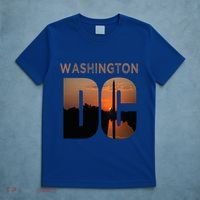 Washington Dc Monument Skyline Art Vacation Souvenir T-Shirt thumb 5