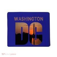 Washington Dc Monument Skyline Art Vacation Souvenir Mousepad thumb 0