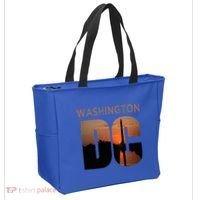 Washington Dc Monument Skyline Art Vacation Souvenir Tote Bag thumb 2