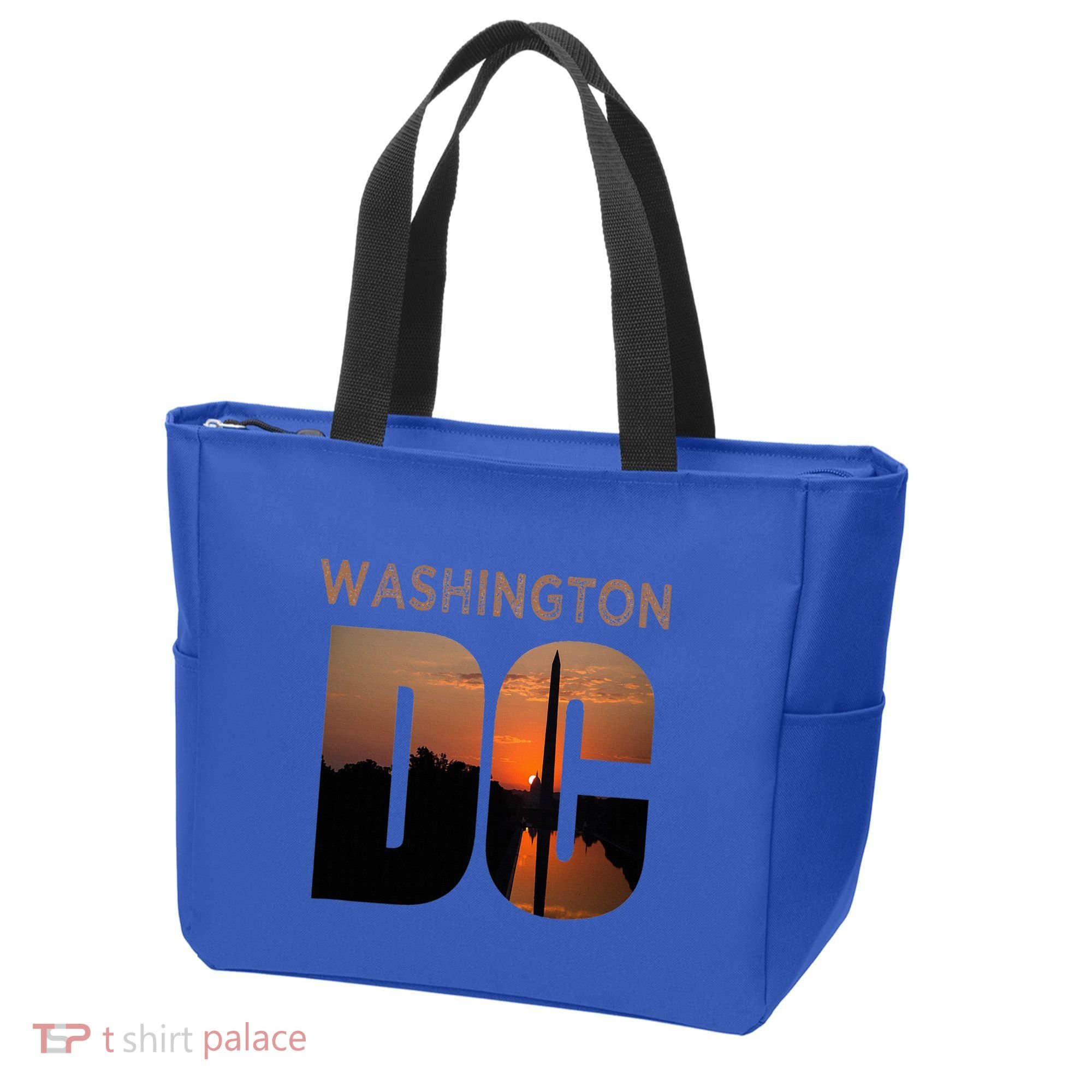 Washington Dc Monument Skyline Art Vacation Souvenir Tote Bag