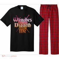 Wenches Diggeth Me Funny Renaissance Ren Faire Quote Pajama Set thumb 0