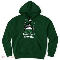 World's Dopest Mom Weed Hair Bun Hoodie thumb 0