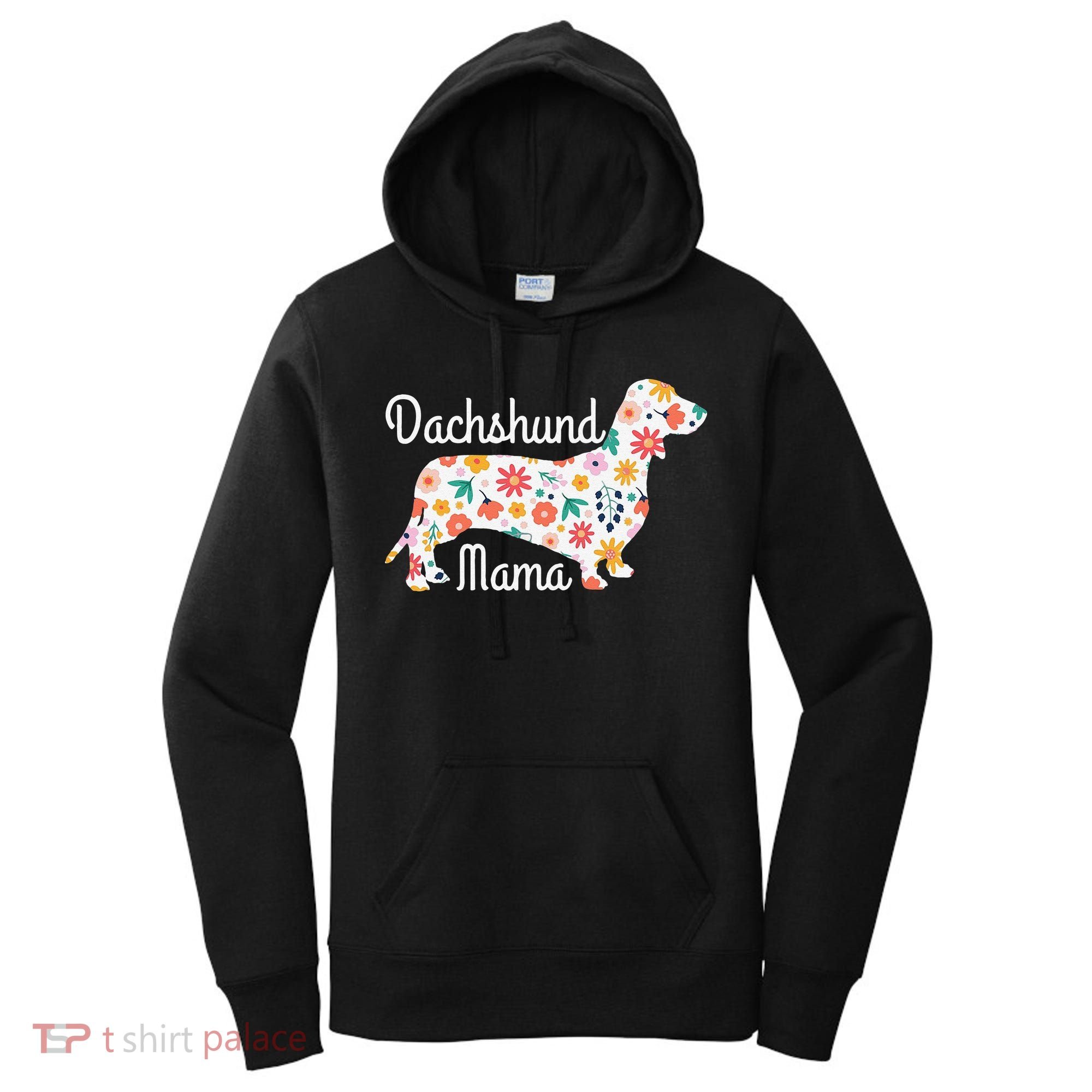 Womens Dachshund Mama Wiener Dog Doxie Mom Funny Cute Gift Cute Women's Hoodie