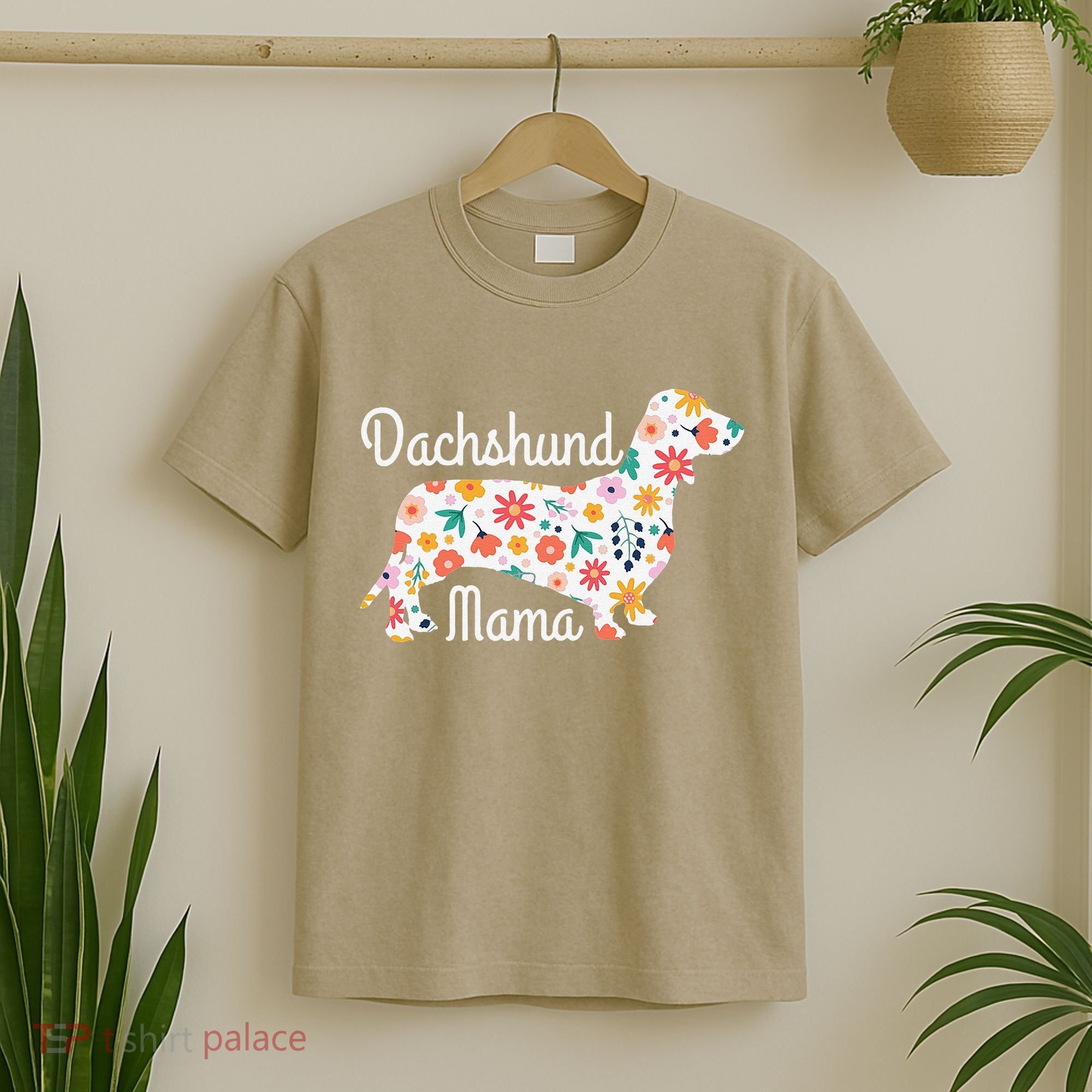 Womens Dachshund Mama Wiener Dog Doxie Mom Funny Cute Gift Cute T-Shirt