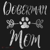 Womens Doberman Mom Doberman Lover Owner Dobie Dog Mom Sweatshirt thumb 3