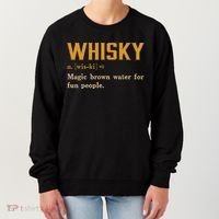 Whiskey Definition Magic Brown Water For Fun People Women's Sweatshirt thumb 0