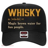 Whiskey Definition Magic Brown Water For Fun People Hat thumb 0