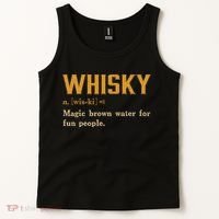 Whiskey Definition Magic Brown Water For Fun People Tank Top thumb 2