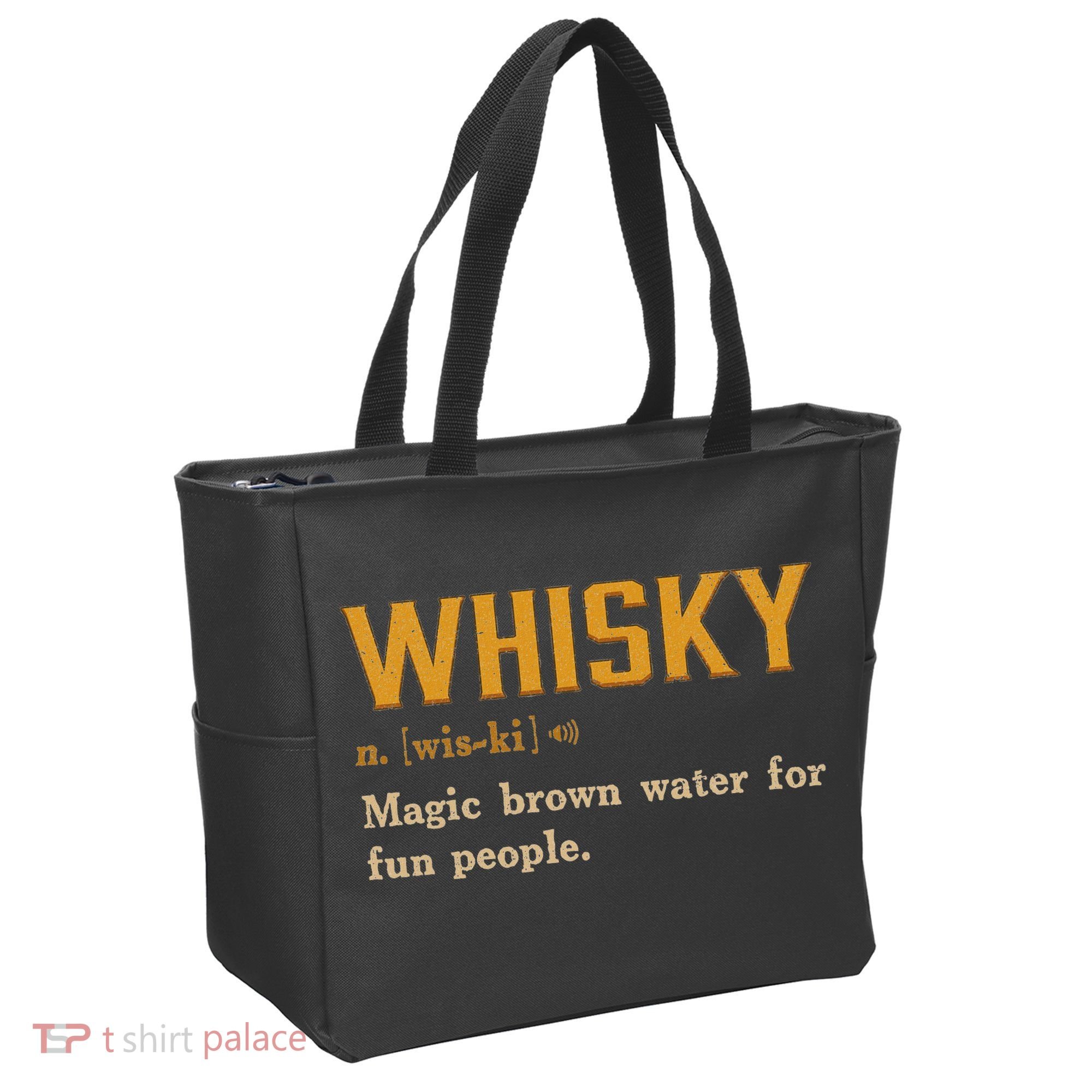 Whiskey Definition Magic Brown Water For Fun People Tote Bag