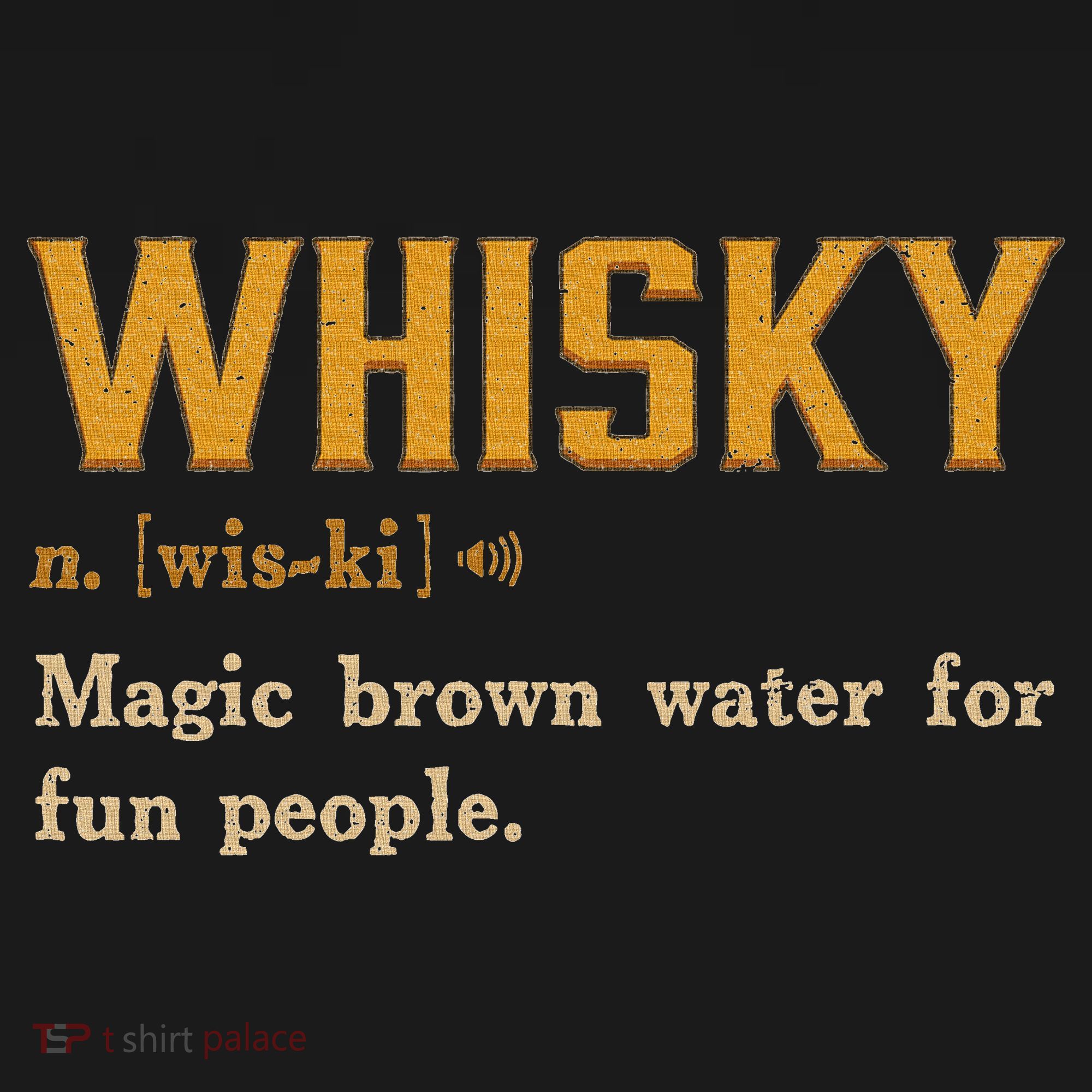 Whiskey Definition Magic Brown Water For Fun People Tote Bag