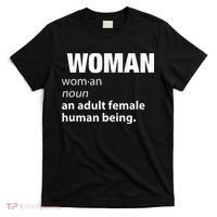 Woman Definition Noun An Adult Human Female Graphic T-Shirt thumb 0