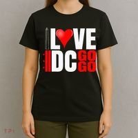 Washington DC Nations Capitol I Love Go Go Music T-Shirt thumb 4