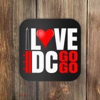 Washington DC Nations Capitol I Love Go Go Music Coaster thumb 0