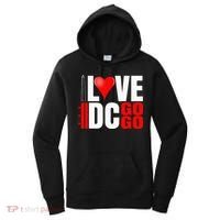 Washington DC Nations Capitol I Love Go Go Music Women's Hoodie thumb 0