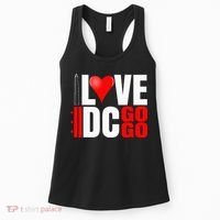 Washington DC Nations Capitol I Love Go Go Music Women's Tank Top thumb 0