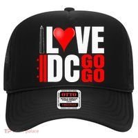 Washington DC Nations Capitol I Love Go Go Music Hat thumb 0