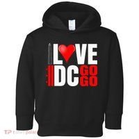 Washington DC Nations Capitol I Love Go Go Music Toddler Hoodie thumb 0