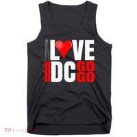 Washington DC Nations Capitol I Love Go Go Music Tank Top thumb 0