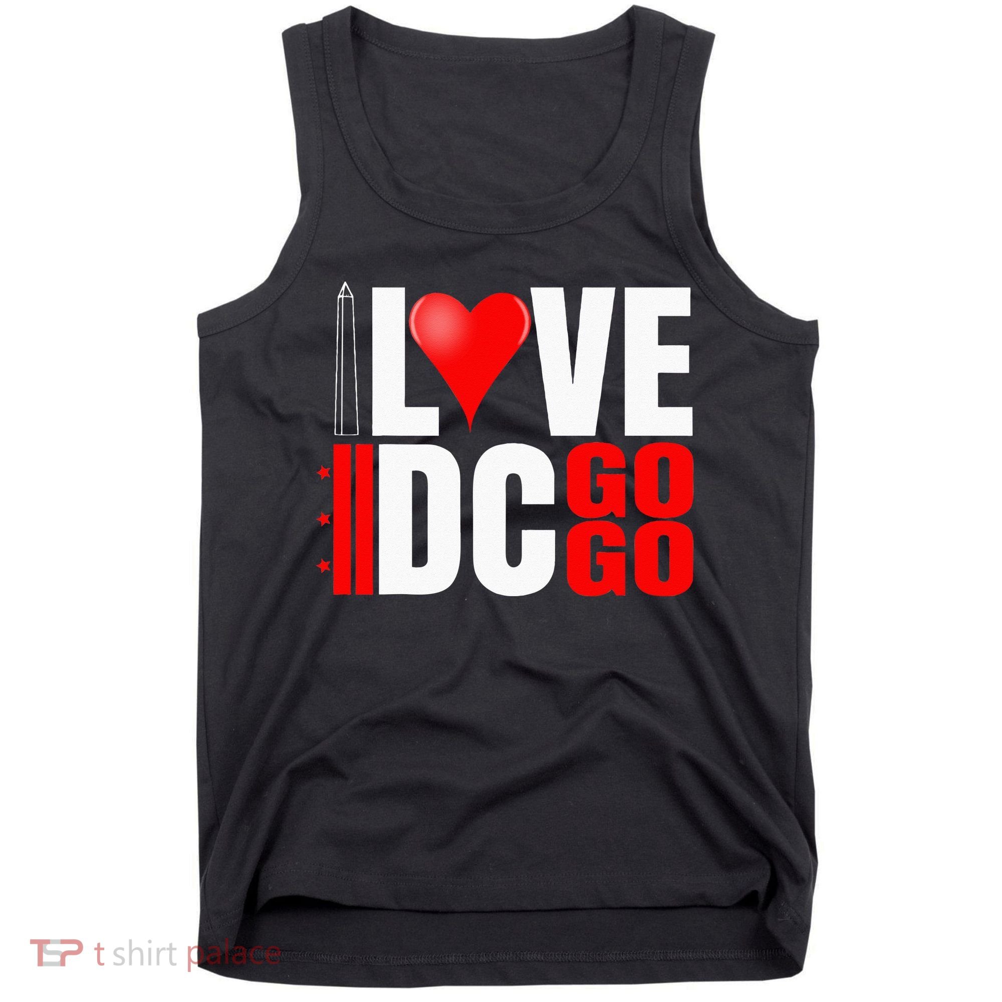 Washington DC Nations Capitol I Love Go Go Music Tank Top