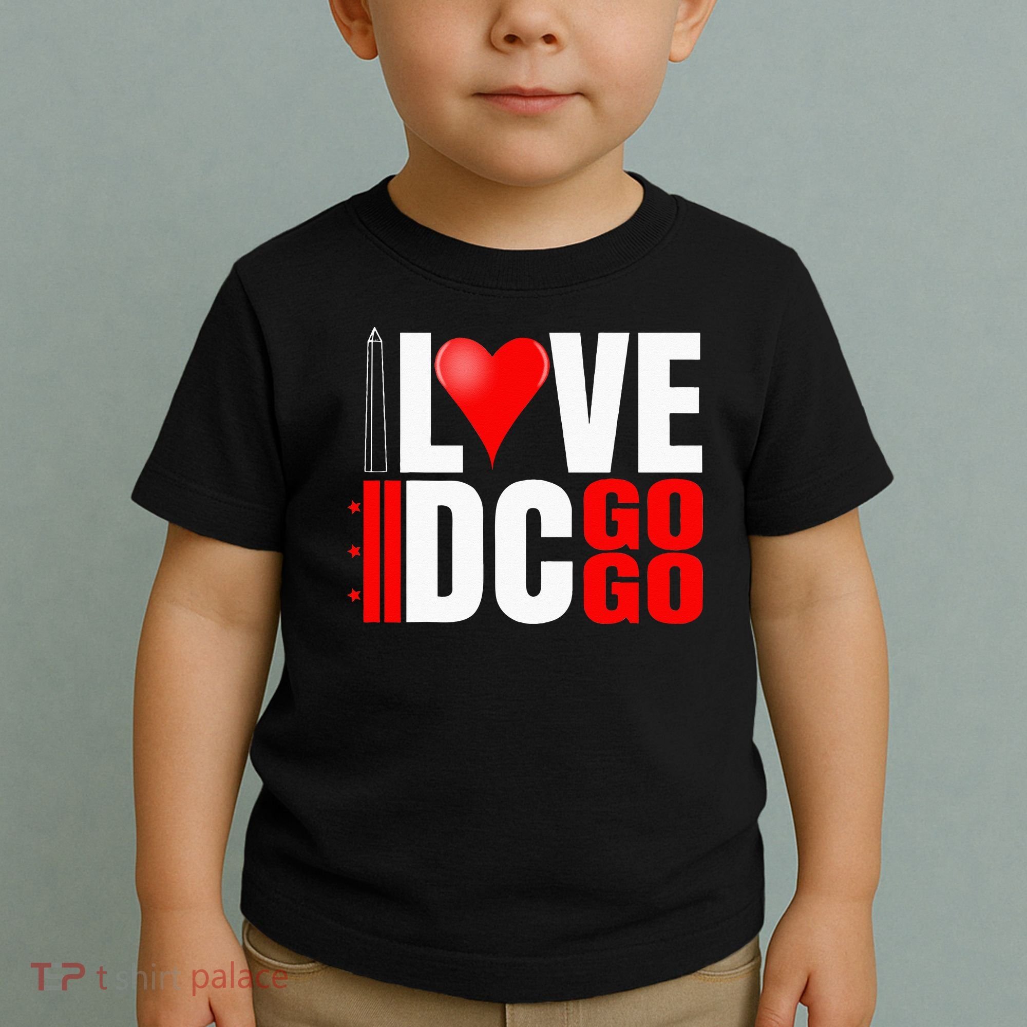 Washington DC Nations Capitol I Love Go Go Music Toddler T-Shirt