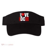 Washington DC Nations Capitol I Love Go Go Music Visor thumb 0