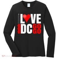 Washington DC Nations Capitol I Love Go Go Music Women's Long Sleeve Shirt thumb 0