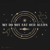 We Do Not Eat Our Allies Dragon Rider Wing Book Bookish Gift Women's Tank Top thumb 5