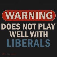 Warning Does Not Play Well With Liberals Tote Bag thumb 4