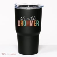 Wife Dibs On The Drummer Funny Drummer  Tumbler thumb 0