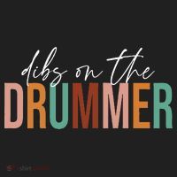 Wife Dibs On The Drummer Funny Drummer  Hat thumb 2