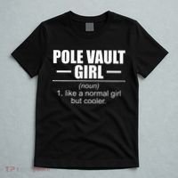 Womens Definition Pole Vault Girl Athlete High Jump Gift Vaulting T-Shirt thumb 5