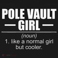 Womens Definition Pole Vault Girl Athlete High Jump Gift Vaulting Women's Tank Top thumb 5