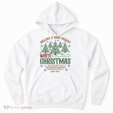 Wallace & David Present White Christmas Wallace & David Christmas M Hoodie
