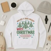 Wallace & David Present White Christmas Wallace & David Christmas M Hoodie thumb 3