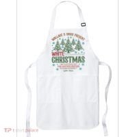 Wallace & David Present White Christmas Wallace & David Christmas M Apron thumb 0