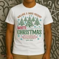 Wallace & David Present White Christmas Wallace & David Christmas M T-Shirt thumb 3