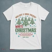 Wallace & David Present White Christmas Wallace & David Christmas M T-Shirt thumb 5