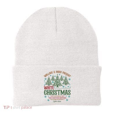 Wallace & David Present White Christmas Wallace & David Christmas M Beanie
