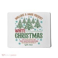 Wallace & David Present White Christmas Wallace & David Christmas M Mousepad thumb 0