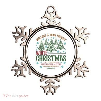Wallace & David Present White Christmas Wallace & David Christmas M Ornament
