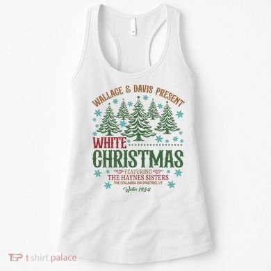 Wallace & David Present White Christmas Wallace & David Christmas M Women's Tank Top