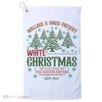 Wallace & David Present White Christmas Wallace & David Christmas M Golf Towel thumb 0