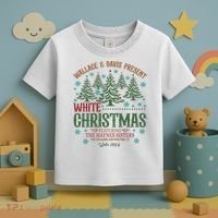 Wallace & David Present White Christmas Wallace & David Christmas M Toddler T-Shirt thumb 3