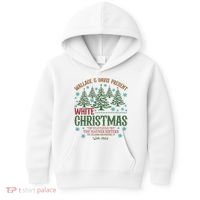 Wallace & David Present White Christmas Wallace & David Christmas M Kids Hoodie thumb 0